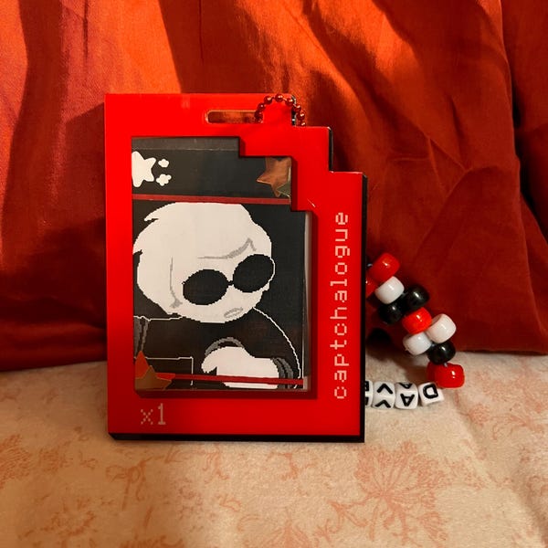NEW COLOR + SIZES! Homestuck Captchalogue Photo Holder Keychains - Etsy