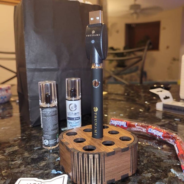 Circular Plywood Vape Cart Holder (for 510 or Airo Pro Carts) - Etsy Circular Plywood Vape Cart Holder (for 510 or Airo Pro Carts) - Etsy