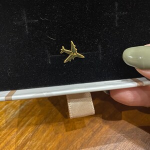Customer photo, Airplane Lapel Pin