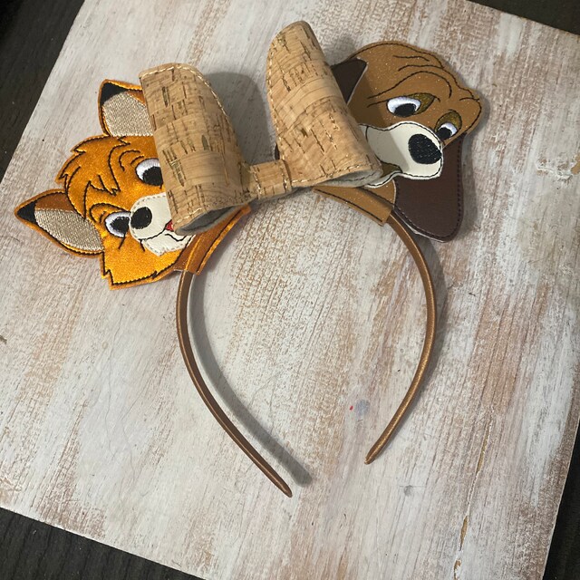 The Fox and the Hound Inspired Mouse Ears Headband  display picture 2