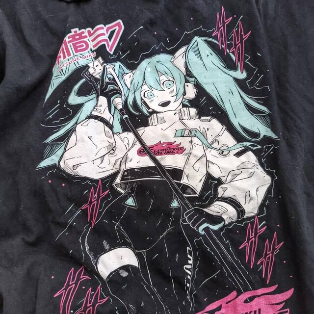 初音ミク Tシャツ、アニメガール、かわいいTシャツ、Project DIVA