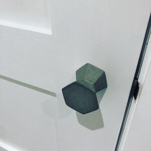 Perilla de hormigón Manijas de hormigón grandes Perillas de | Etsy