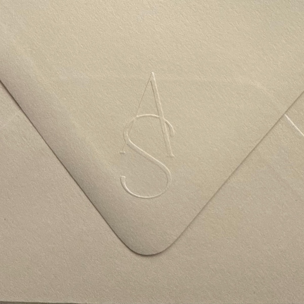 Custom Wedding Embosser Stamp, Initials Embosser, Custom Embossers ...