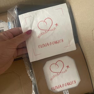 Olivia added a photo of their purchase
