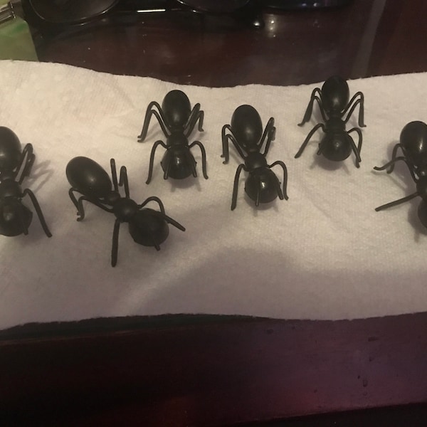 12 Large 3-D Ants, Plastic Ant Cupcake & Cake Toppers, Picnic Decor - Etsy