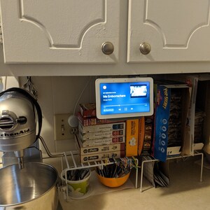 google home hub under cabinet mount