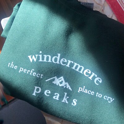 Unisex Windermere Peaks Crew the Lakes Folklore Swiftie Taylor Swift ...