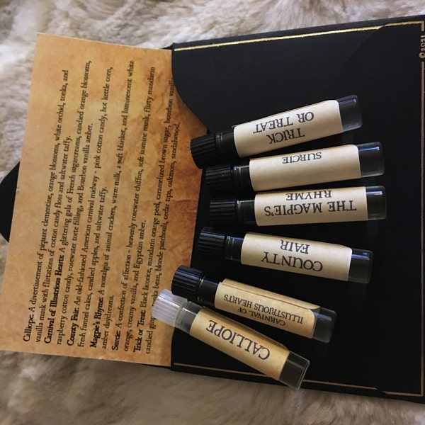 Delectable Delights Perfume Sample Set - Etsy