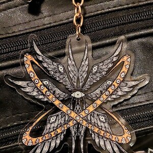 Biblical Angel Seraphim Keychain - Etsy