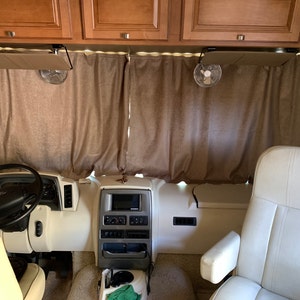 Freightliner Rv Windshield Privacy Interior RV Windshield Privacy Shades for Class A Rvs universal - Etsy