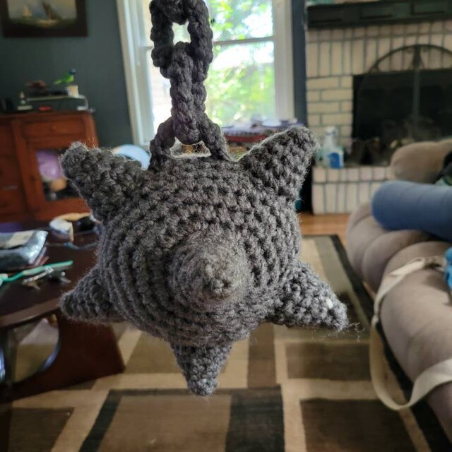 かぎ針編みパターン PDF モーニングスター、チェーンメイス、フレイル