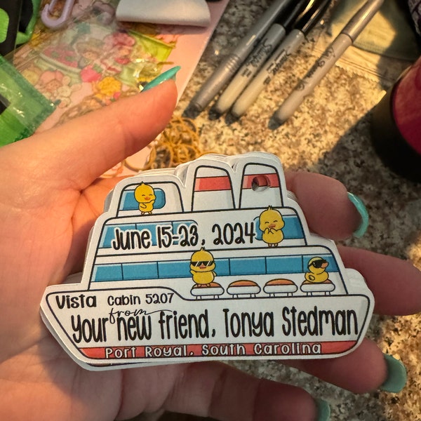Fish Extender Tags/ Fish Extenders/ Cruise Fish Extenders/ Custom Gift ...