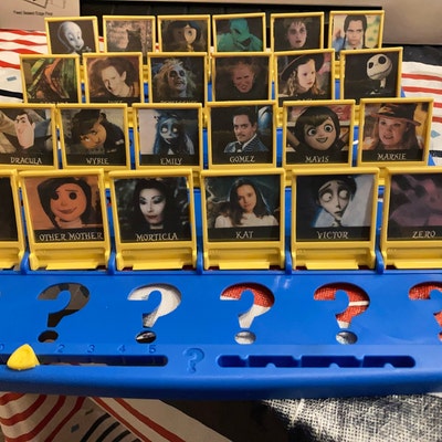 Halloween Movie Printable Guess Who Game Hocus Pocus, Beetlejuice ...