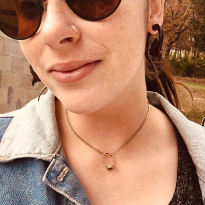 Dragon Fake Gauge Earrings