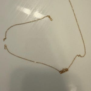 Customer photo, Mountain Peak Necklace