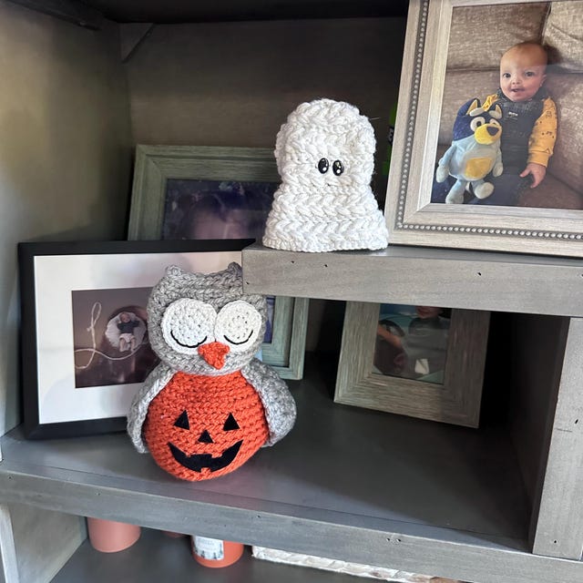 A customer's finished Wheat Stitch Ghost Crochet Pattern