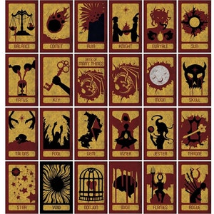 Printable Deck of Many Things (Cut by Card Back) - Album on Imgur the deck of many pdf download