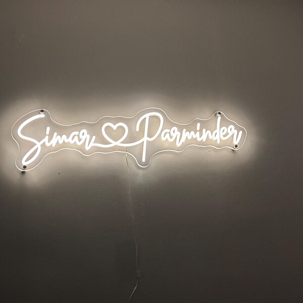 Reception Neom Sign Wedding Neon Sign for Reception, Custom Neon Sign, Custom Neon LED Sign ...