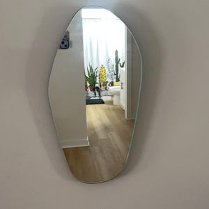 Biga Asymmetrical Mirror Home Decor Aesthetic Wall Mirror Bathroom Design Irregular Custom  Design Mirror