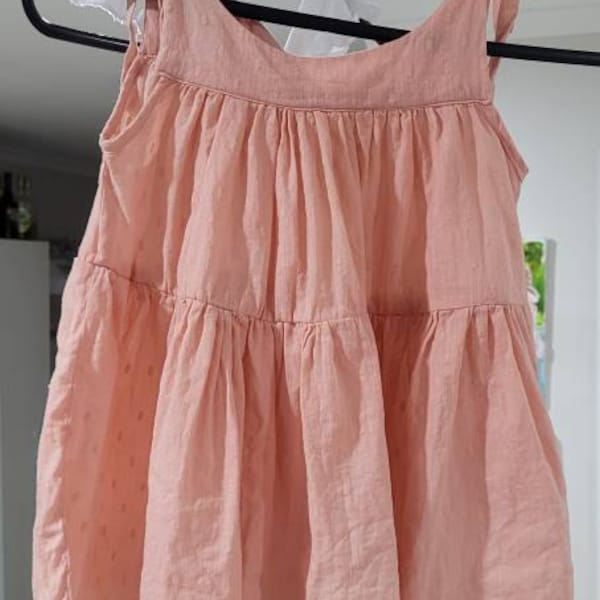 Ruffle Dress PDF Sewing Pattern: Toddler & Kids (2-12 Years) - Etsy