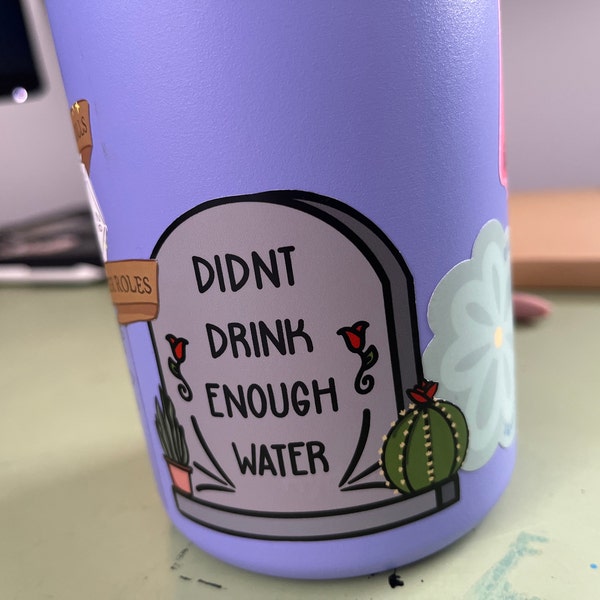 Tombstone Sticker Set of Three - Etsy