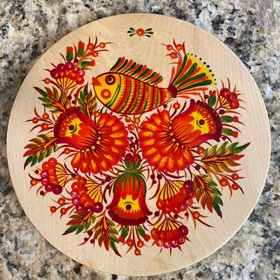 Multicolor - Patua Handpainted Wooden Fridge Magnet 112 main image 0