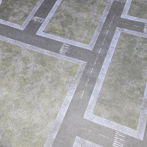 City Streets 8mm Scale Playmat / Gripmat Multiple Sizes! Perfect for ...