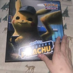 detective pikachu card binder Detective Pikachu Binder