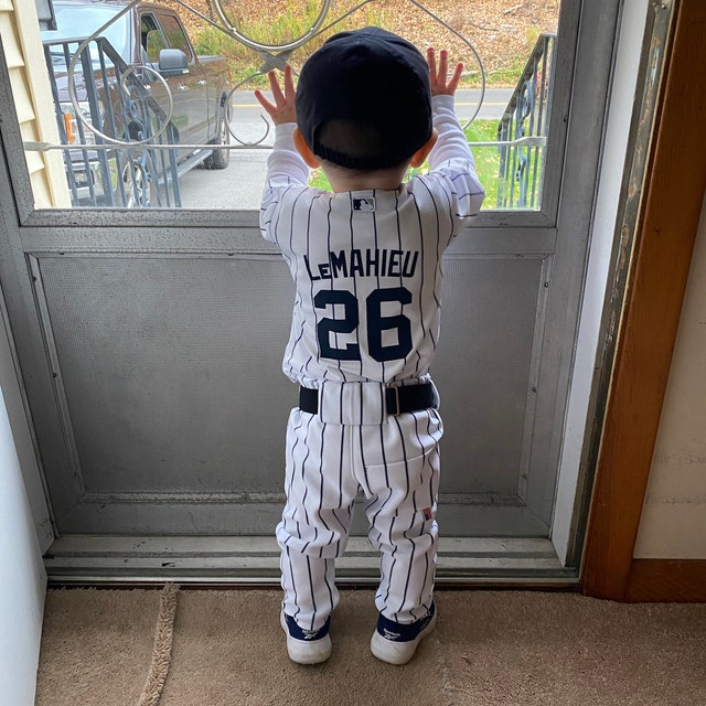 Boys Pinstripe Pants Navy Pinstripe Baseball Pants Toddler 