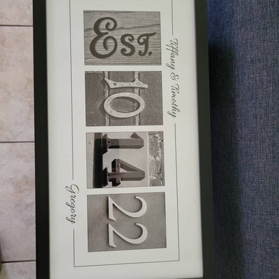 WEDDING DATE GIFT Wedding Gift Idea, Gift for the Couple, Wedding Gift ...