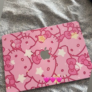 Cute Hello Kitty New Pro Mac Protective Case Personalized Name for