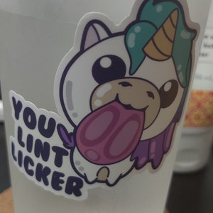 Son Of A Biscuit Eating Bulldog Vinyl Sticker Funny Kawaii Etsy