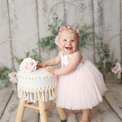 First Birthday Dress, Cake Smash Outfit, Flower Girl Dress, Birthday ...