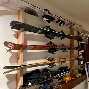 Ski Wall Rack Mount - Etsy