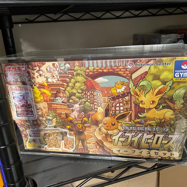 pokemon japanese eevee heroes booster box Eevee Heroes Japanese Pokemon Booster Box S6a main image 1