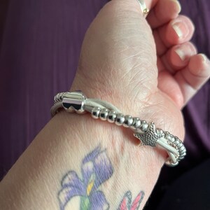 Kim Johanson Edelstahl Perlenarmband – Elastisch, Wasserfest, In Silber/Gold/Roségold | 6mm Kugeln