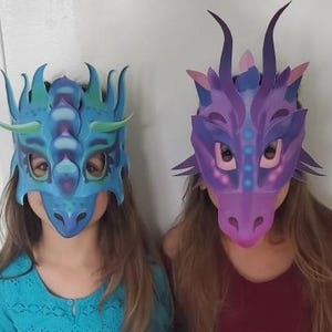Disfraz De Dragón Para Niños, Conjunto De Máscara De Alas De PU Para