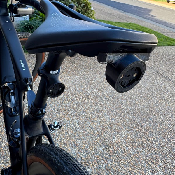 Supporto Per Sella Bici - Compatibile Con Selle Specialized SWAT E Garmin Varia 515