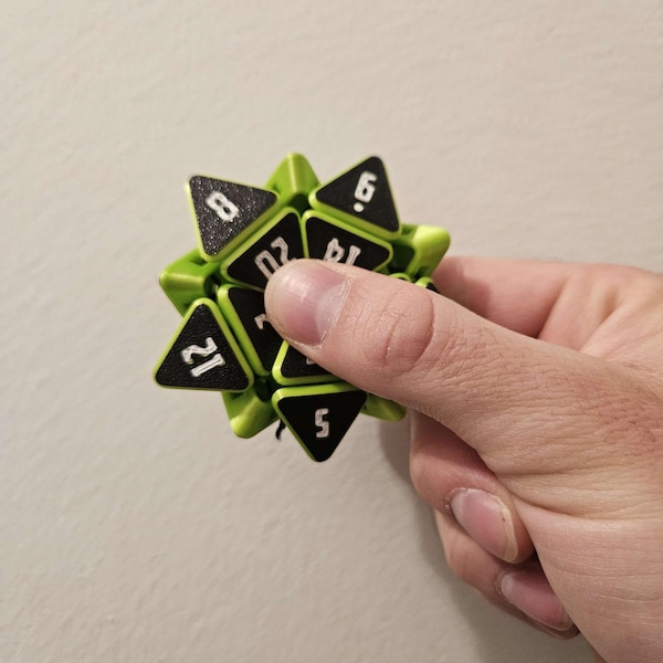 Custom Squishable D20 - Fidget Dice | Squishy Dice | Dice for D&D ...