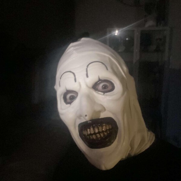 Nightmare Smile Latex Mask Halloween Zombie main image 0