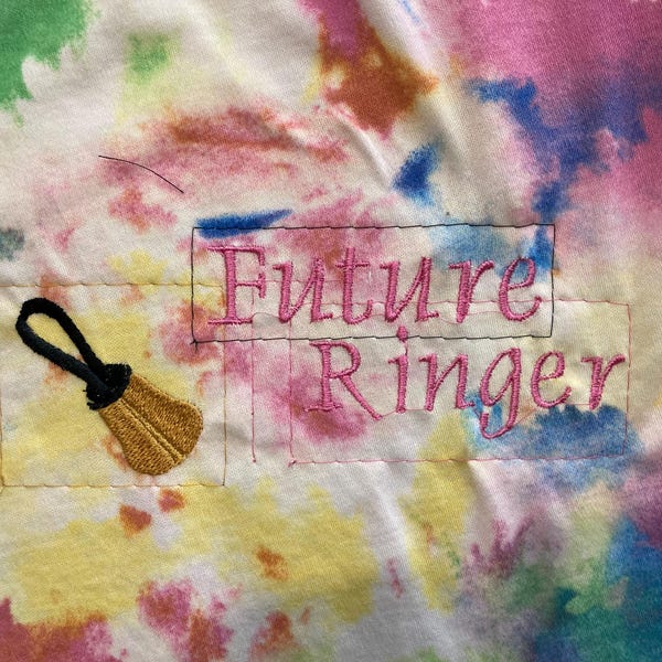 Handbell Machine Embroidery Pattern - 4 Sizes Included - INSTANT ...