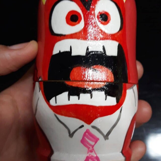 Inside Out nesting doll Etsy