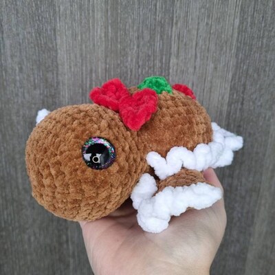 Gingerbread Turtle Pattern Crochet PDF Download Beginner - Etsy