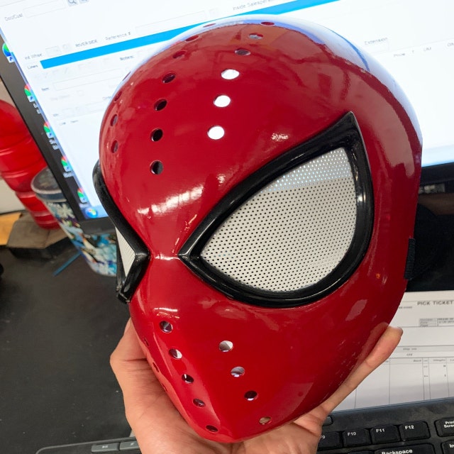 シェルとレンズ付きのアメイジング・スパイダーマン2マスク - Etsy 日本