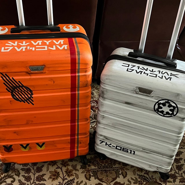 Star Wars Custom Finish Suitcase Etsy