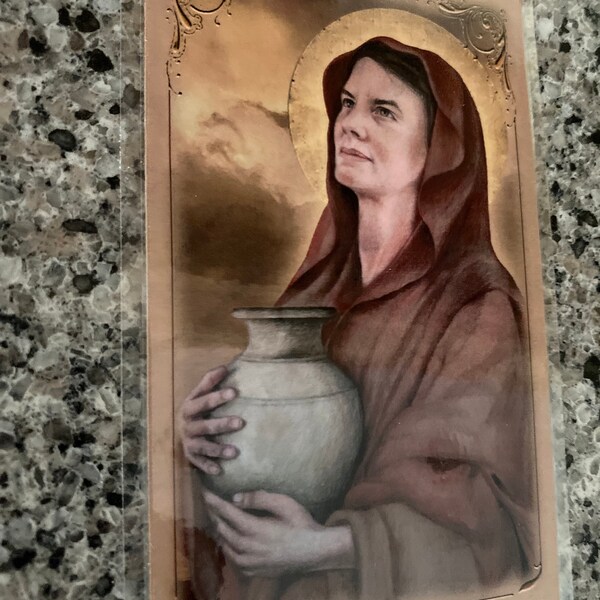 St. Martha of Bethany Holy Card, Saint for the Kitchen - Etsy