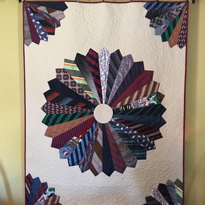 necktie memory pillow pattern