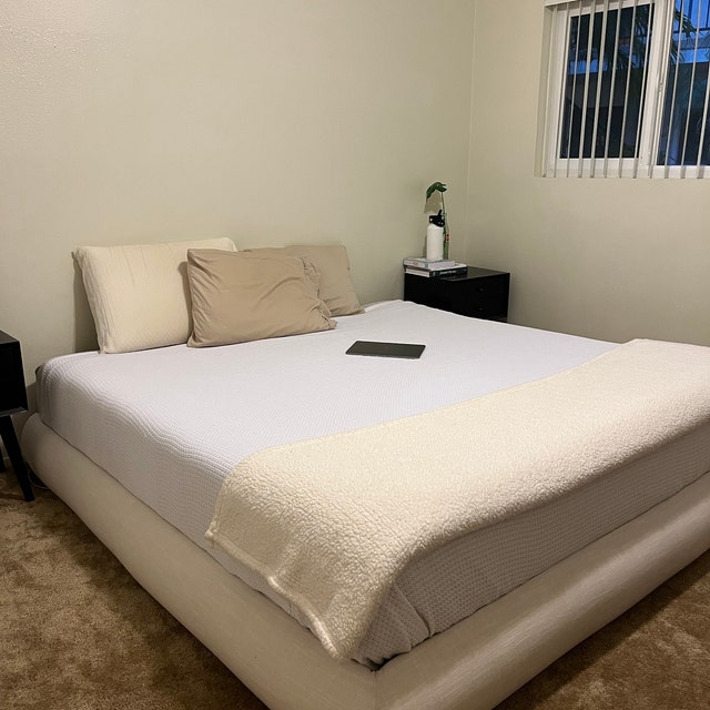 Cb2 lunar bed deals