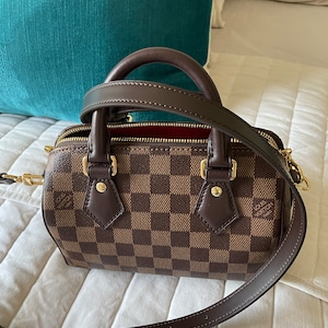 Louis Vuitton Brown Nylon Bag Strap ○ Labellov ○ Buy and Sell