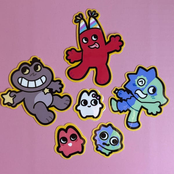 Garten of Banban Stickers! - Etsy